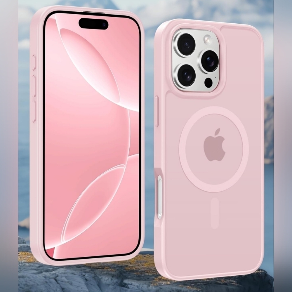 2 For 35$ New! Apple Pink iPhone Case with Magnet